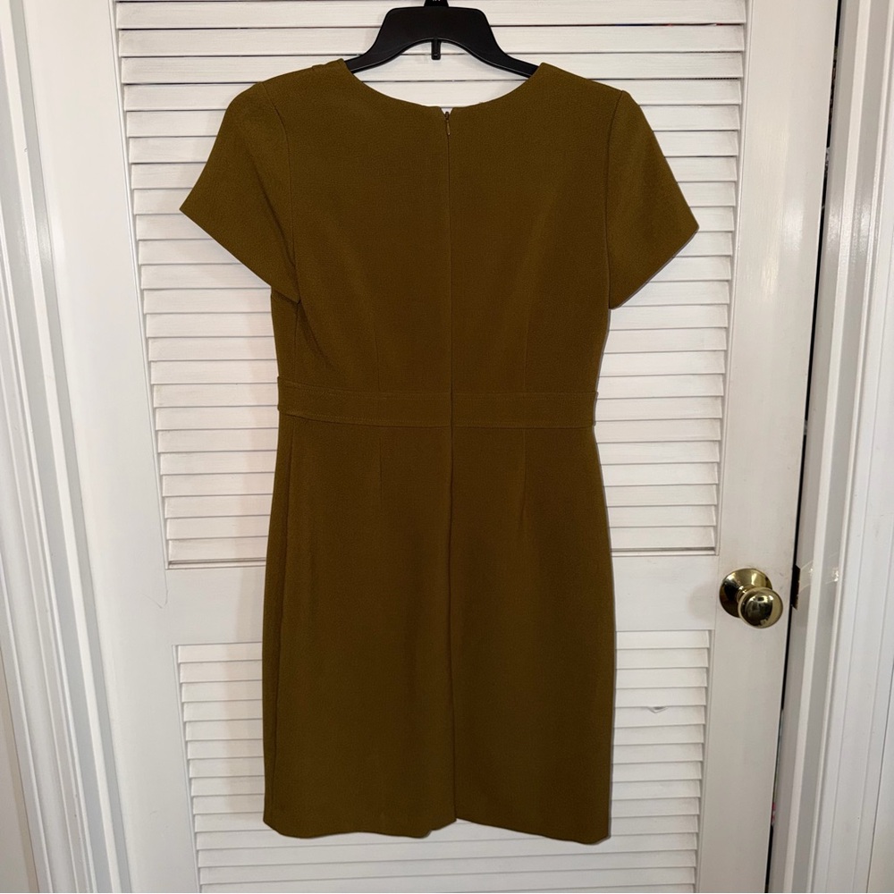 Ann Taylor Women’s Size 6 Olive Dress - Picture 5 of 5